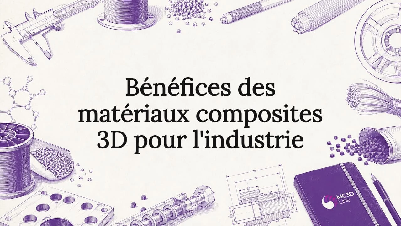 Bénéfices des matériaux composites 3D pour l'industrie