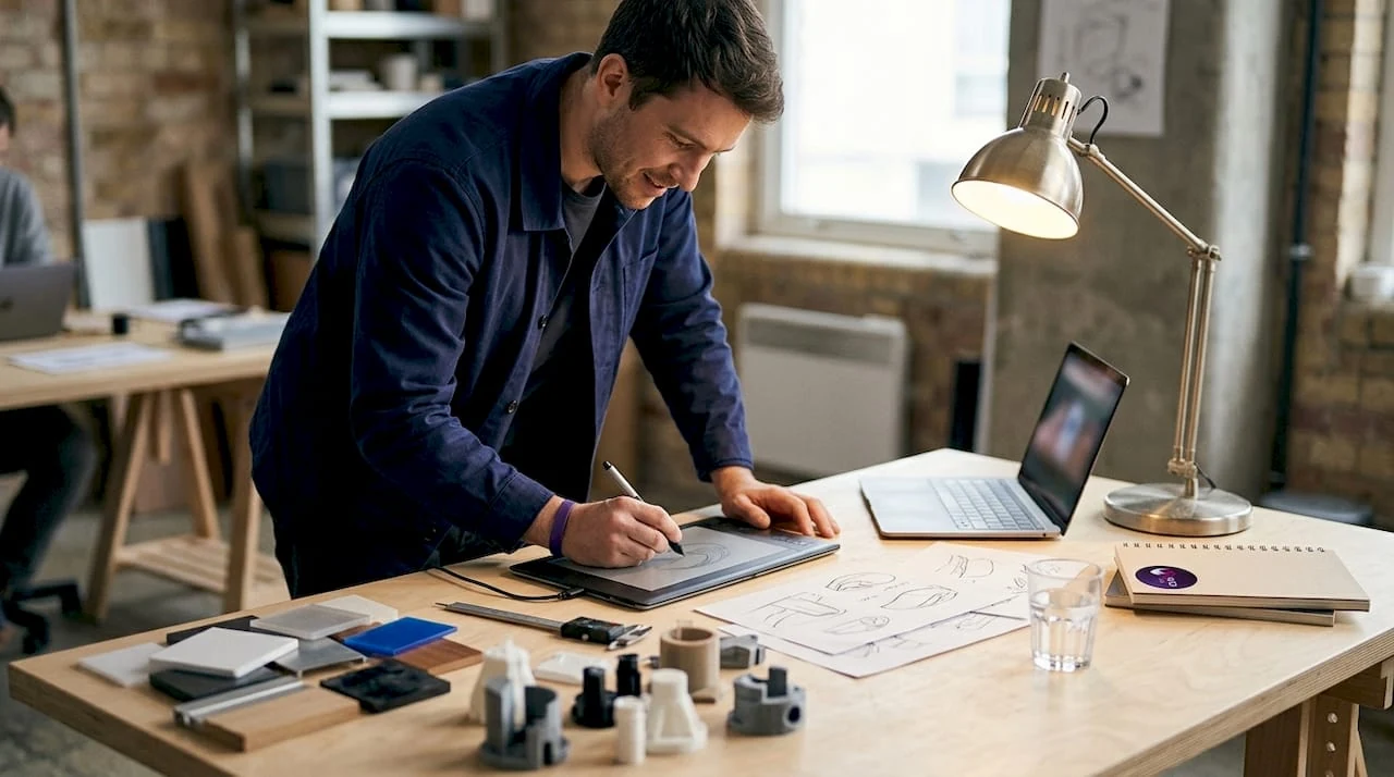 Ingénieur spécialisé dans la conception et la modélisation 3D pour la fabrication additive.
