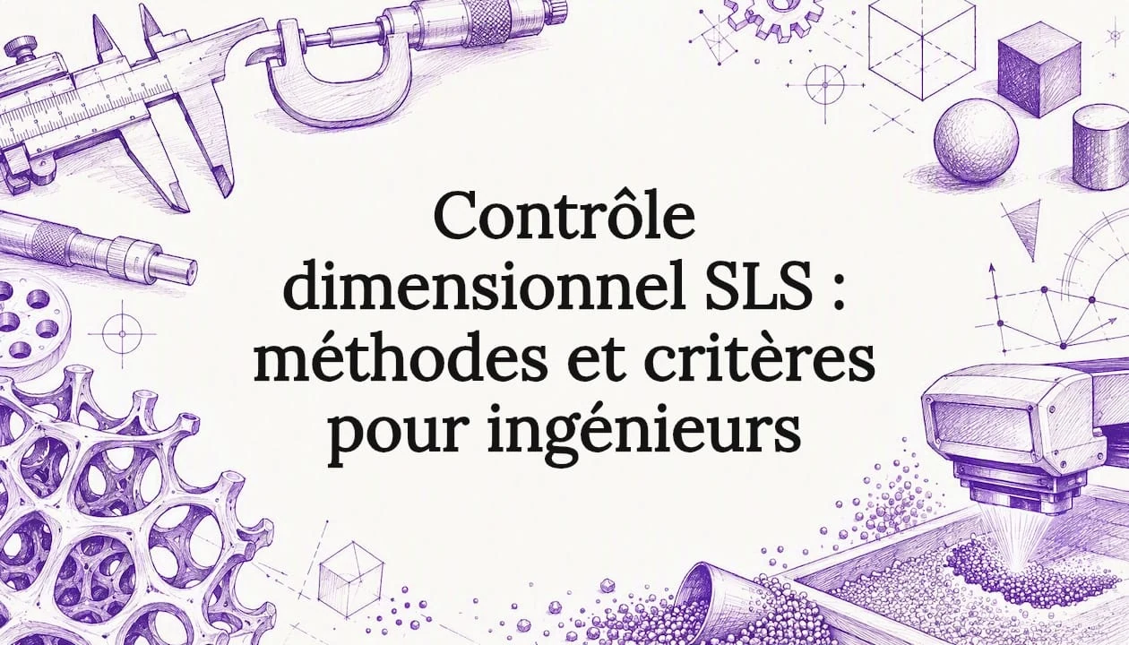 Contrôle dimensionnel SLS : méthodes et critères pour ingénieurs