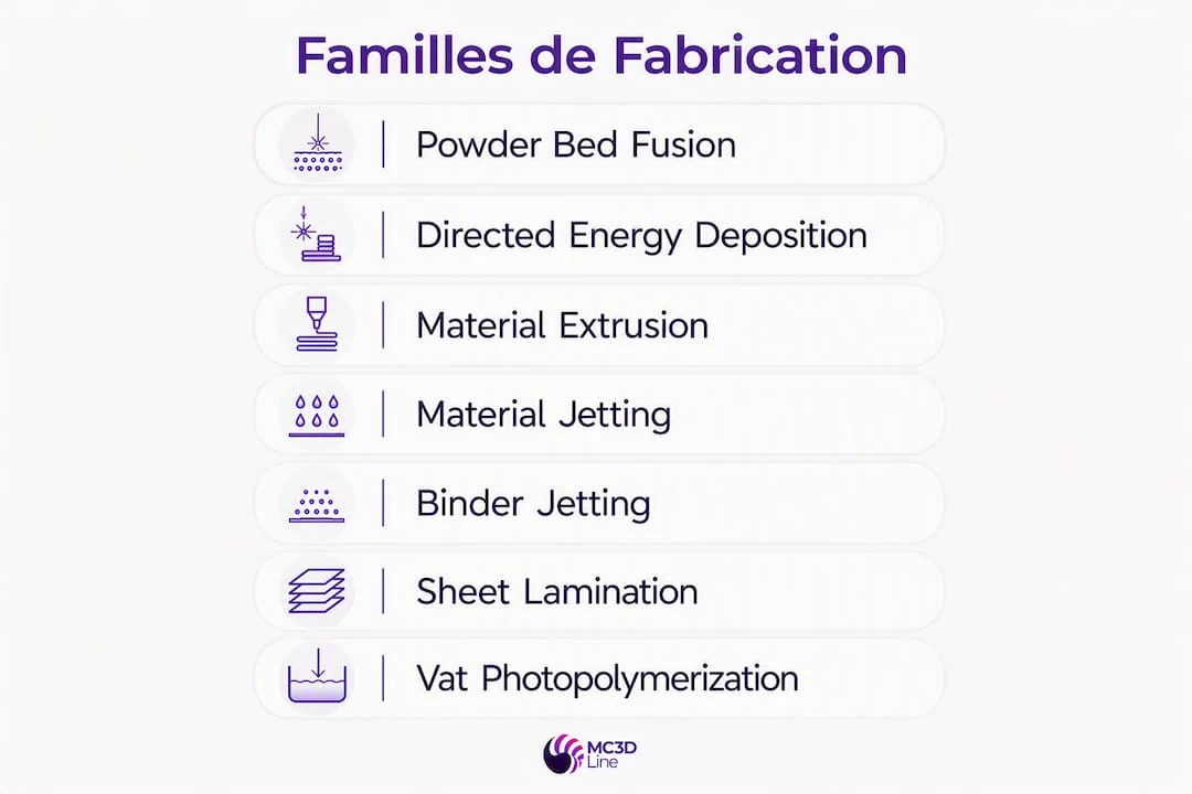 Panorama des différentes technologies d’impression 3D