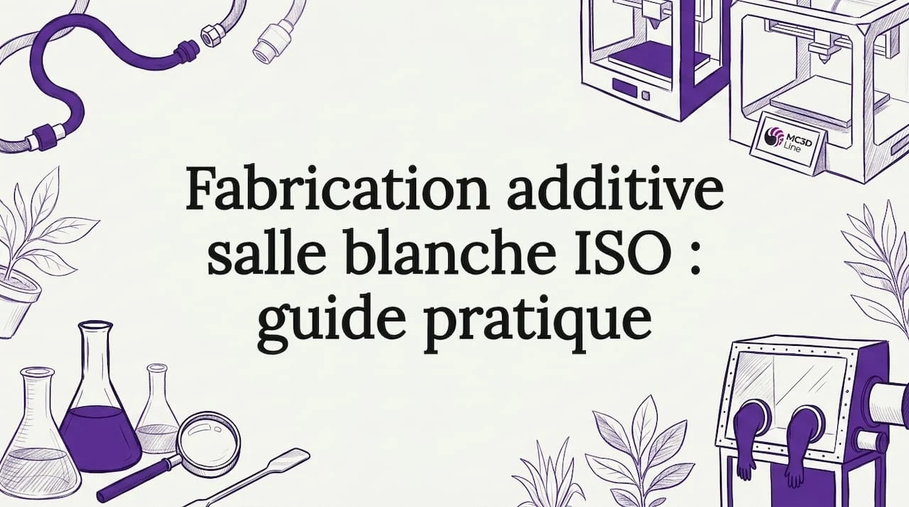 Fabrication additive salle blanche ISO : guide pratique