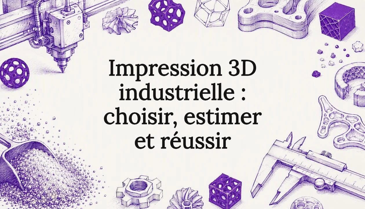 Impression 3D industrielle : choisir, estimer et réussir