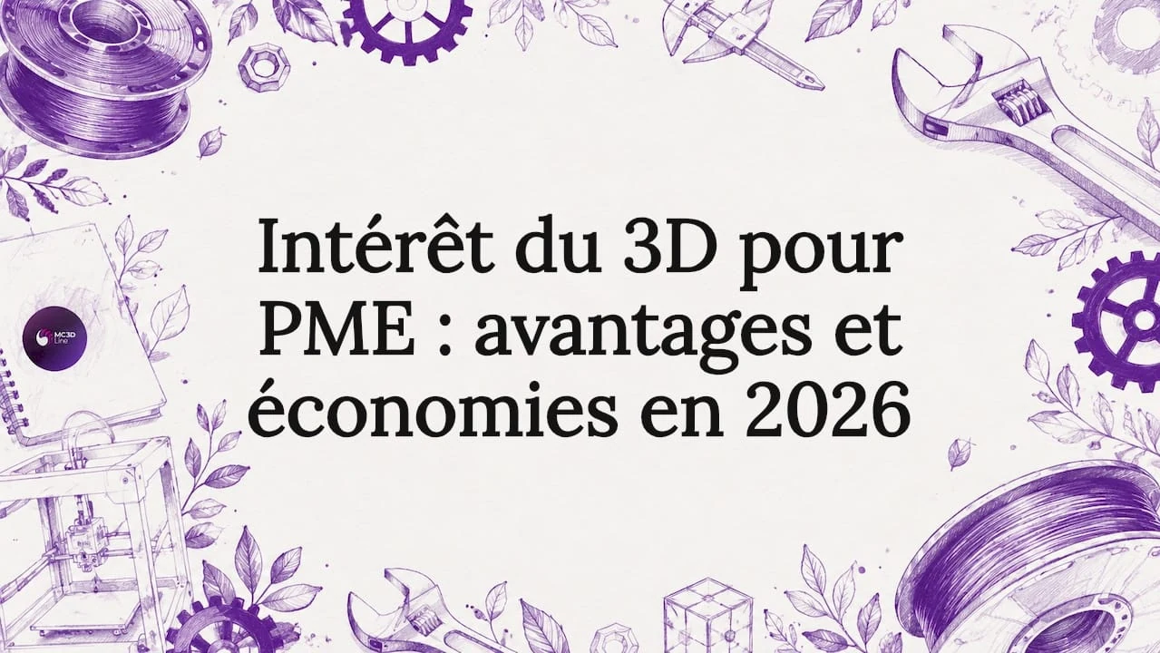 Intérêt du 3D pour PME : avantages et économies en 2026