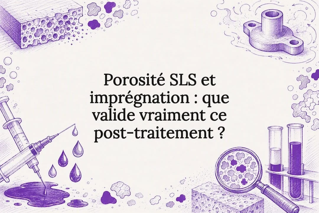 Porosité SLS et imprégnation : que valide vraiment ce post-traitement ?