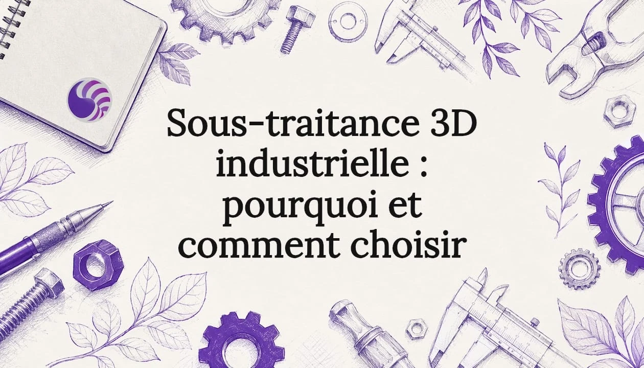 Sous-traitance 3D industrielle : pourquoi et comment choisir