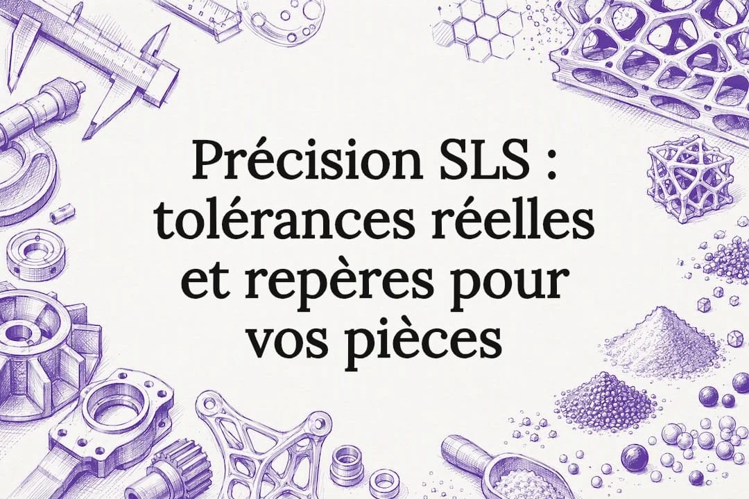 Précision SLS : tolérances réelles et repères pour vos pièces