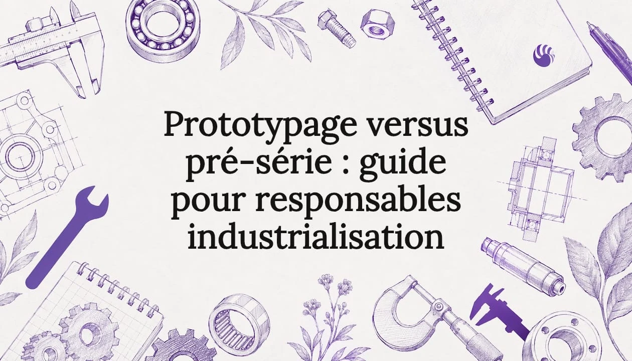 Prototypage versus pré-série : guide pour responsables industrialisation