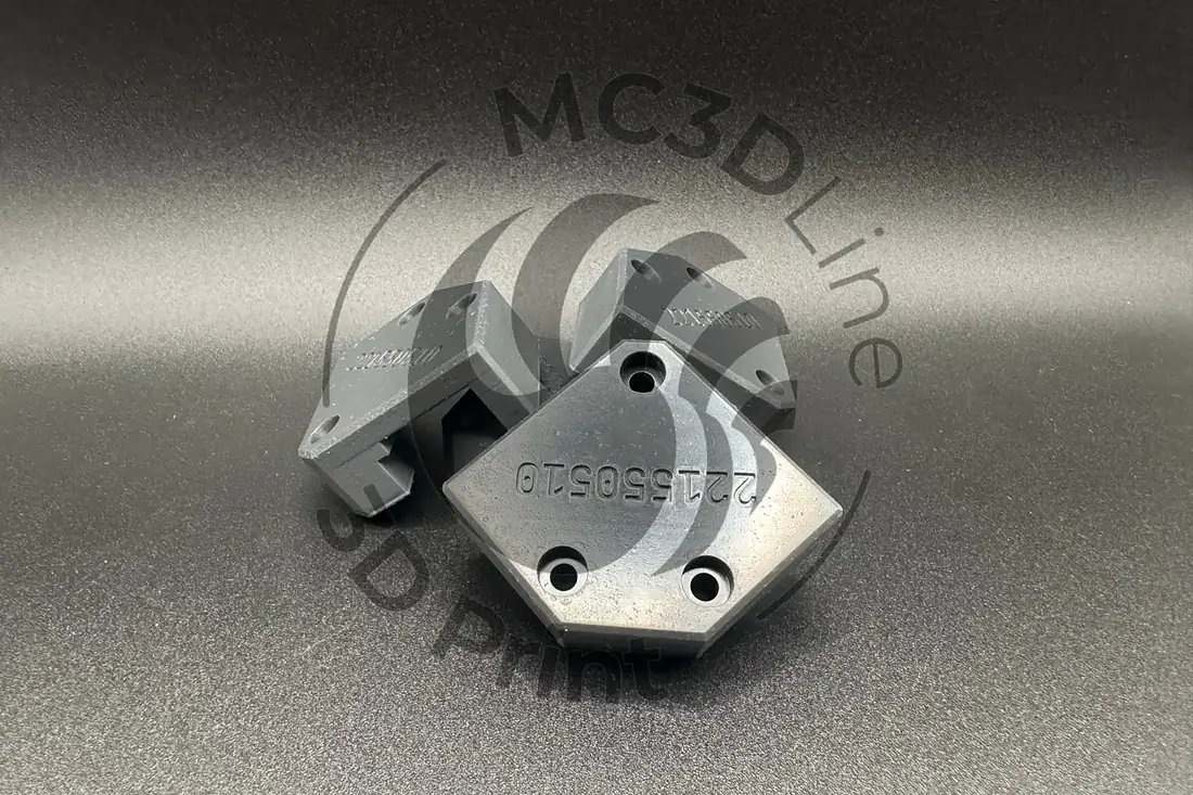 Blocs connecteurs imprimés en 3D avec traçabilité gravée