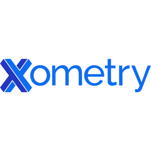 Logo de Xometry en bleu