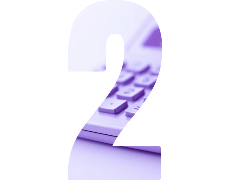 Numéro 2 en calculette