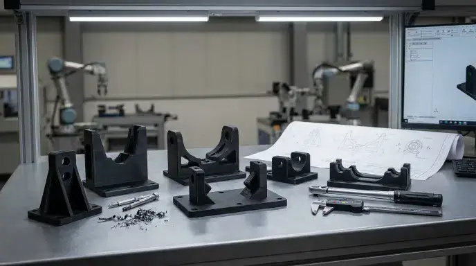 Bloc support en impression 3d sur table