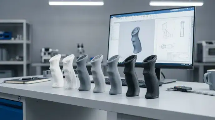 Itération de poignées en 3D